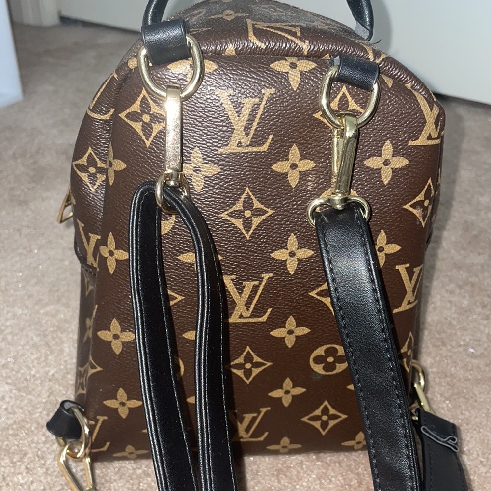 Brown Mini Backpack Inspired